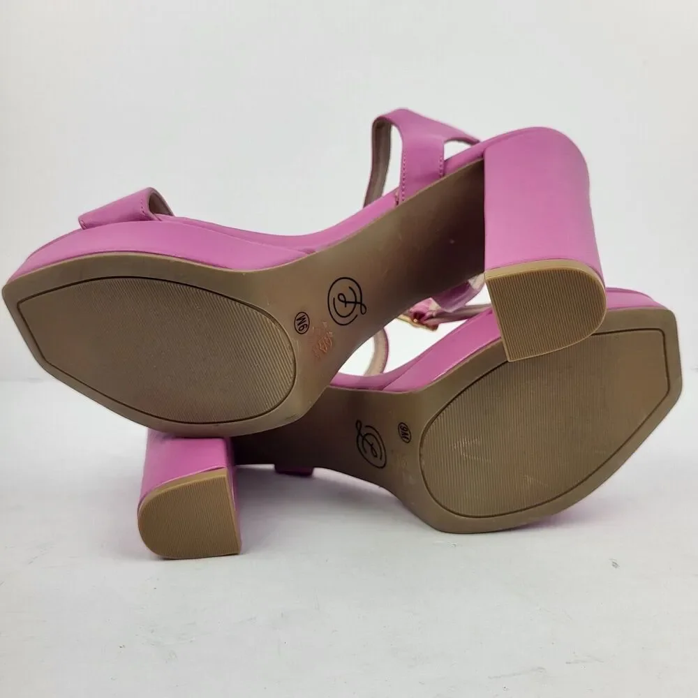 Chinese Laundry Alanah Platform Sandal Pink